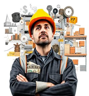 A maintenance supervisor discusses the best CMMS software with a coworker