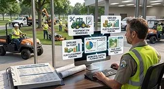 A parks and rec supervisor uses CMMS data for asset budgeting.