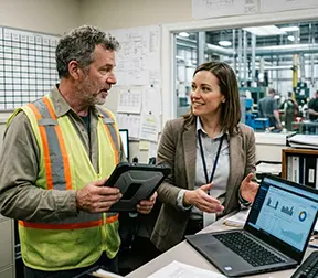 A maintenance supervisor asks relevant questions to a CMMS provider.