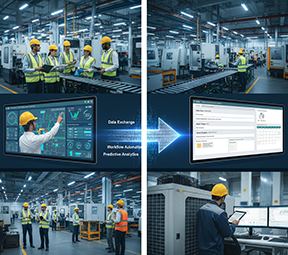 Maintenance crews use a CMMS for improved integrated facilities management.