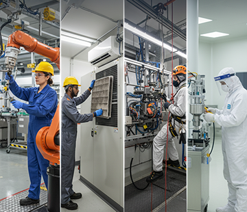 Various workers use a CMMS for preventive maintenance.