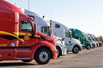 Fleet of semi trucks, improved by proper asset lifecycle management