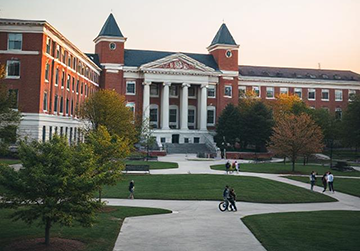 A university campus where CMMS handles the maintenance