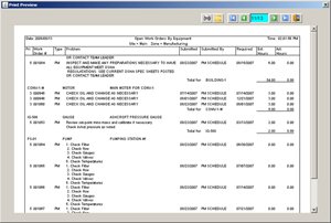 MAPCON Work Order Software