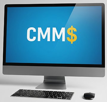 A desktop computer showing CMM$