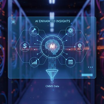 How an AI combined iwth a CMMS provides maintenance insights.