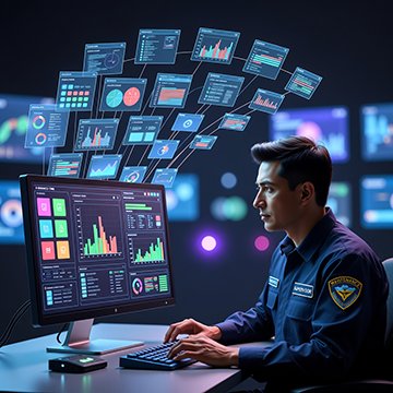 A maintenance supervisor uses AI's natural language processing in a CMMS for better maintenance practices.