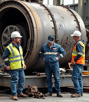 Maintenance technicians use critical thinking to troubleshoot a failing asset.