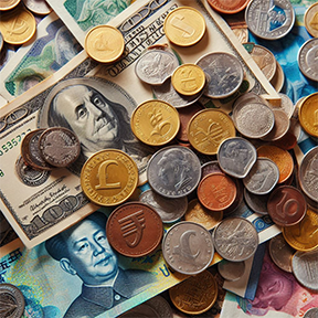 Image: Various currency