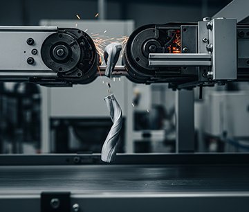 A defective machine due to human error in lack of preventive maintenance.