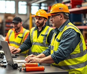 Image: Maintenance technicians meeting