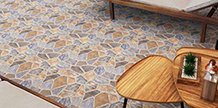 Image: tiled patio