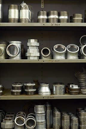 Image: a collection of fittings