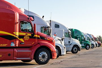 Fleet of semi trucks, improved by proper asset lifecycle management