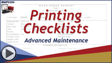 Video: Printing Checklists