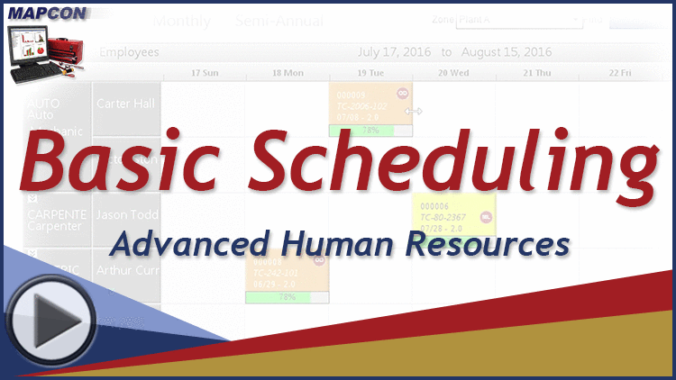 Work Order Resource Scheduler