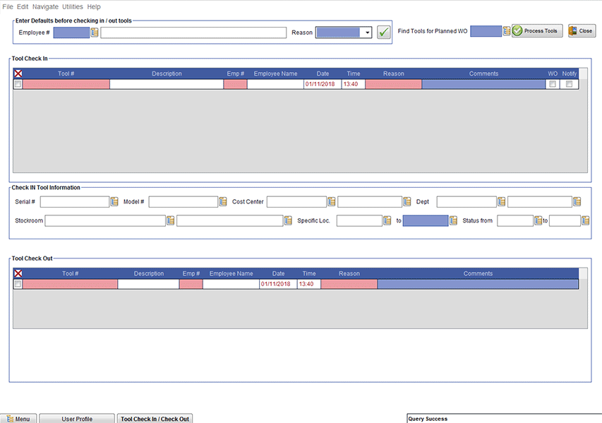 MAPCON Tool Control check-in/checkout